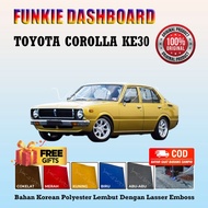 Funkie Dashboard Corolla KE30 Dashboard Cover Toyota Corolla KE30 Dashboard