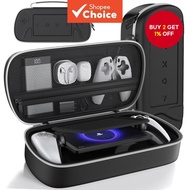 Hard Carry Case for Playstation Portal Remote Player, PS Portal Travel Case with Zip Pocket to Hold 