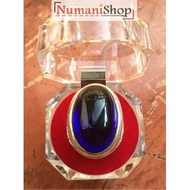 King Saphire Big Size HQ Stone Embedded Titanium Ring