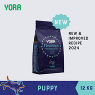 YORA Puppy โยรา ปั๊ปปี้ สำหรับลูกสุนัขทุกสายพันธุ์ อาหารสุนัขครบโภชนาการจากโปรตีนแมลง