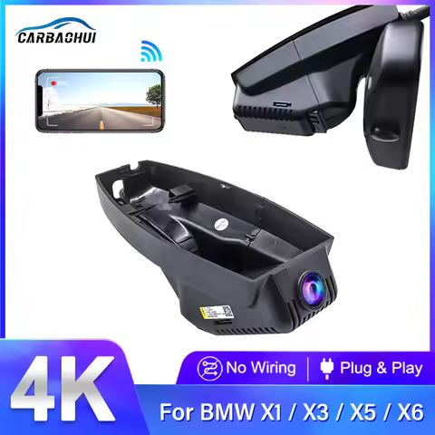New Plug and Play 4K 2160P Wifi Car dvr Camera Dash Cam for BMW E81 E82 E87 E88 E90 E91 E92 E93 E60 
