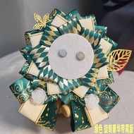 新潮好物成品吧唧托配件徽章托配饰痛包diy装饰物华丽流沙吧唧托圣诞新年Finished product bar support accessories badge support accessorie