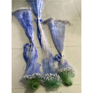 Thai 3-membrane fishing net, length 90m to 100m. Heights are available in types: 70cm, 1m, 1.2m, 1.5