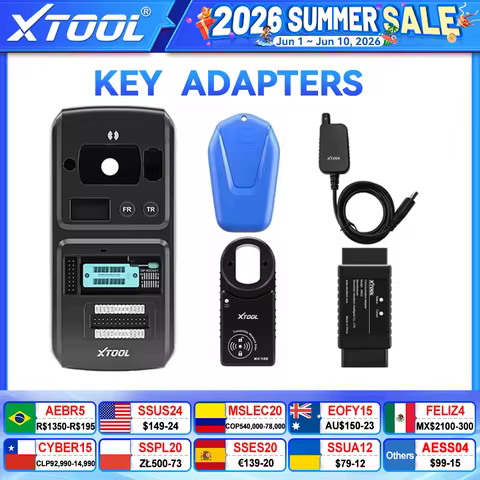 XTOOL KC501 KC100 KS01 SK1 M822 OBD2 Diagnostic Key Programming For X100PAD3 X100MAX PAD Elite D7S D