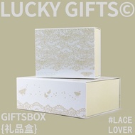 Christmas Exquisite Gift Box Lace Butterfly Gift Box Empty Box Gift Box