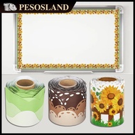 Classroom Blackboard Border Stickers Waterproof Poster Border Stickers Blackboard Wavy Edge Paper