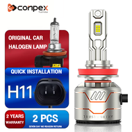 【ร้านค้าท้องถิ่น】CONPEX X8 240W 48000LM Car headlights led IP68 กันน้ำ เสียบปลั๊กและเล่น หลอดไฟหน้ารถยนต์ หลอดไฟหน้า led h4 9005/9006/9007/9012/H1/H3/H4/H7/H11/H13 หลอดไฟ led รถยนต์ Novsight Philips Ultinon Pro