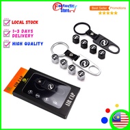 Keychain Key Chain Tubeless Valve Kunci Penutup tiub tayar Kereta Perodua Myvi Viva Aruz Axia Bezza 