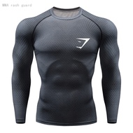 Men's Sun Protection Second Skin Sports Top Compression Shirt Sweat Gym Running Bodybuilding Tee War