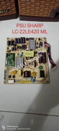 PSU POWER SUPPLY REGULATOR TV LED SHARP 22 INCH LC22LE420ML LC-22LE420ML LC-22LE420