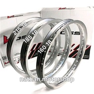 VROSSI RIMS 160 185 215 Ring 18 1PCS SILVER COLOR LIGHTNING HOLE 36 VROSSIOriginal