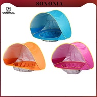 [SONONIA] Portable Beach Tent with Swimming pool House Easy Setup Toddler Tent Breathable Play Tent