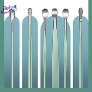 [Jielus] 6 Pcs Ear Cleaner Kits Earpi Stis Earwax Remover Ear Pi Cleaning Ear Cleanser Spoon Earpi B
