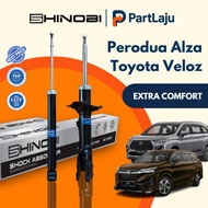 E-Shinobi Perodua Alza New D27A Toyota Veloz 2022- Now Front & Rear Gas Absorber Depan & Belakang