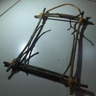 Bingkai foto ranting kayu Bingkai foto polosan