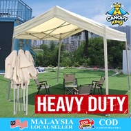 Canopy King 10ftx9ft / 2.7mx3m Gazebo Tent Khemah A Lipat Pasar Malam Heavy Duty Tent