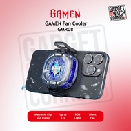 GAMEN GMR08 Fan Cooler Transparent RGB, Mobile Phone Cooler, Mobile Phone Cooler,/ Ipadtablet