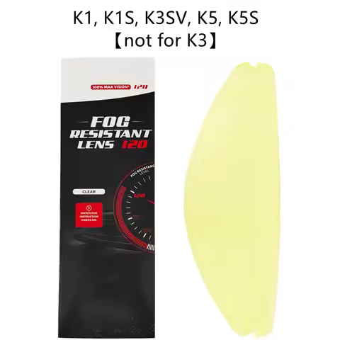 Anti Fog Film for AGV K1 K1S K3SV K5 K5S New K3 E2206 PISTA CORSA R RACE3 K6 K6S Helmet Visor Anti F