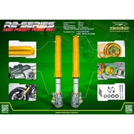 Rapido Yamaha Y15ZR Adjustable USD Front Fork Set 42mm R2-Series - Gold