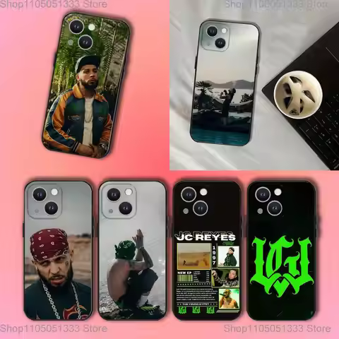 Jc Reyes Tour 2025 Phone Case For iPhone 17,16,15,14,13,12,11,Pro,XS,Max,XR,Plus,E,SE4,Mini Black So