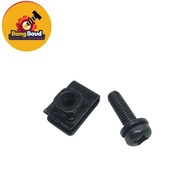 LIP CLAMP BOLT 10 M6 KIP PLATE + BOLT M6X20, JP 1 SET OF BOLT AND BODY STICK NUT M6