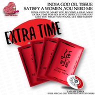 1 pcs Extra Time Delay Tissue Tisu Tahan Lama Untuk Lelaki Tissue Magik Male Delay Wipes Adult Toys 