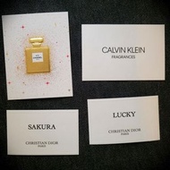 ck chanel dior calvin klein blackpink 香水卡 perfume 香奈兒