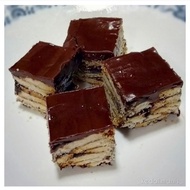 🔥HOT SELLING🔥Kek Batik Tanpa Telur Homemade Kurang Manis saiz 8x8 dengan tekstur lembut dan chewy (f