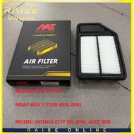 MEAUSU AIR FILTER  MSAF-REA (17220-REA-Z00）  MODEL: HONDA CITY SEL IDSI, JAZZ IDSI