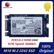 M10แท้16กรัม M.2 2242 SSD PCIe3.0 NVME 3D โซลิดสเตทไดรฟ์ภายใน Xpoint NVMe สำหรับฮาร์ดไดรฟ์ MEMPEI1J016GALInternal หน่วยความจำ Intel Optane