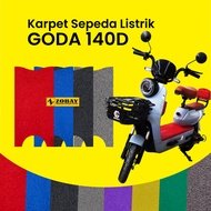 Karpet Alas Kaki Sepeda Listrik GODA 140D Premium Tebal dan Empuk