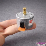 VALENTINE1 Turntable Motor Replacement, 25mm Mount 33/45/78 RPM Support EG-530SD, Removable Brass Pu