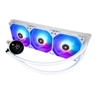 THERMALRIGHT CPU AIO COOLER FROZEN MAGIC 360 (360MM RADIATOR + 3X 120MM ARGB FANS) DIGITAL WHITE