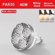 [รับประกัน1ปี] ไฟ LED ราง PAR30 LED PAR 30W 35W 40W 45W ที่จับ E27สีดำ/ขาว30หลอดไฟ LED