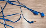 JBL tune 110 in ear headphones 藍色有線耳機3.5mm插頭