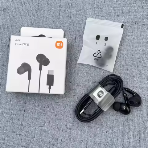 Original Xiaomi Mi Gaming Music Type C Wired Headphones In Ear Headset Sports Earphones with Mic For