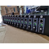 Rack FO Media Converter - Rackmount FO Media Converter - 14 Slots - 2U