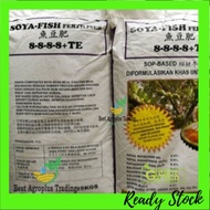 Soya Fish Baja Organik 8888 1kg Repack baja khas  durian BAJA DURIAN BERKUALITI UTK POKOK DURIAN  BUAHAN  fertilizer 鱼豆肥