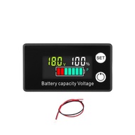 6133A Battery Capacity Indicator Voltage Gauge DC8V-100V Lead Acid Lithium LiFePO4 Color Screen
