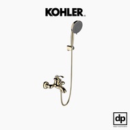 KOHLER ฝักบัวสีทอง พร้อมก็อกลงอ่าง แบบน้ำร้อน-น้ำเย็น รุ่นแฟร์แฟกซ์ Fairfax ของแท้