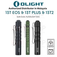 Olight i3T & i3T2 Small Flashlight Dual Outpot Slim EDC Camping Hiking Torchlight Small Portable