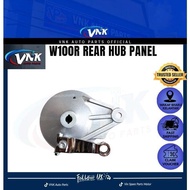 W100R/EX5 DREAM/W125/W100/W110 REAR HUB PANEL STRONGER CHROME / BIASA