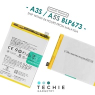 BATTERY BATERI FOR OPPO A3S / A5 / A5S BLP673 (4100 mAh)