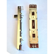 8.8cm 10k Mixer Slide Potentiometer 4-2 Legs Stereo Thick Body B10k