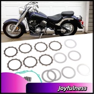 joyfulness Plate Kit forV Star 650 XVS650 XVS650A - Replacement Aluminum Alloy + PaperPlate 3B6-W001