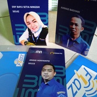 id card bumn emoney custom