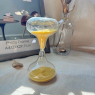 Tears Queen 15min Golden Hourglass ins Korean Drama Reverse Modern Glass Product Timer