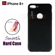 Lize Case For Apple iPhone 8 Plus 5.5 inch SMOOTH HARD CASE Matte Untuk iPhone 8+ / Plastic Case Sil