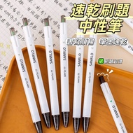 Ready Stock 24H Shipment🔥Brush Question Black Gel Pen 0.5mm Black Black Writing Brush Question Small