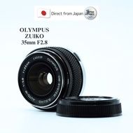 [Used in Japan] " Vintage Lens " OLYMPUS OM-SYSTEM G.ZUIKO AUTO-W 35mm  f/2.8 Japan